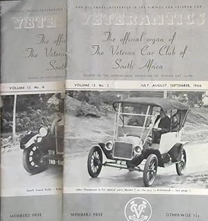 Veterantics : The official organ of The Veteran Car Club of South Africa : Volume 13, No 3 (July,...