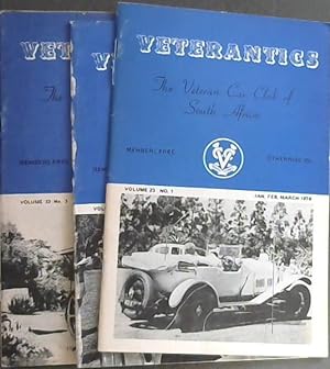 Veterantics : The official organ of The Veteran Car Club of South Africa : Volume 23 (Nos 1 -4), ...