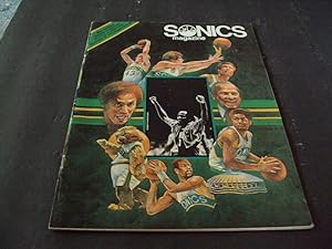 Sonics Magazine Iss1 #1 Sept-Nov 1978 Dennis Johnson, MVP