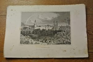 Andernach. Stahlstich von 1847. (= Bildtafel aus: Der Rhein und die Rheinlande dargestellt in mal...