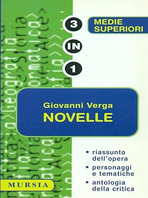 Giovanni Verga - Novelle