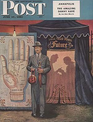 ORIG VINTAGE MAGAZINE COVER/ SATURDAY EVENING POST - JUNE 10 1950