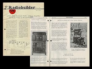 The Radiobuilder Newsletter. Vol. 1 No. 1 - No. 25 : 1928-32 Silver-Marshall, Inc. (Superheterody...