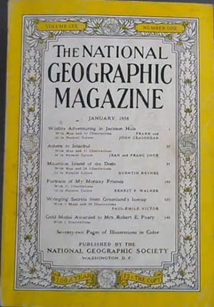 National Geographic Magazine : January, 1956 - Volume CIX - Number One