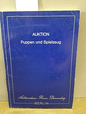 Auktionshaus Reiner Dannenberg - Auktion Puppen und Spielzeug. Sonnabend, den 3. Dezember 1988.