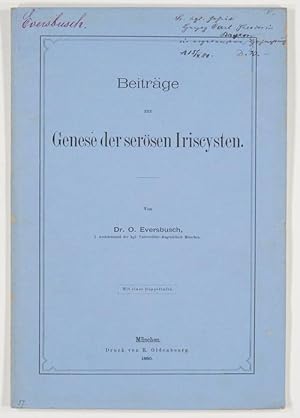 Beiträge zur Genese der serösen Iriscysten.