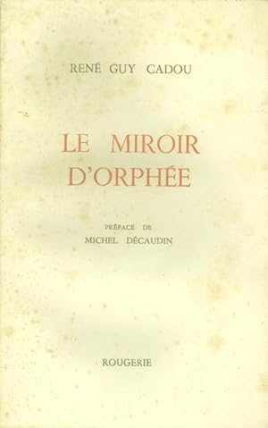 Le miroir d'Orphée
