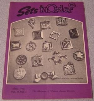 Sets In Order - The Magazine Of Square Dancing, Volume 3 #4, April 1951
