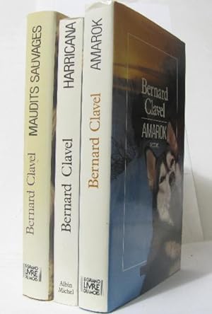 (Lot de 3 livres) Maudits sauvages - harricana - amarok