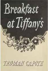 Breakfast At Tiffany's Book Cover Poster A1