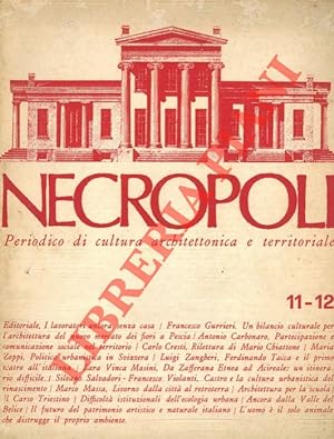 Necropoli. Periodico di cultura architettonica e territoriale.