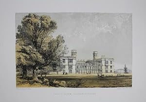 Fine Original Lithotint Illustration of Castle Ashby in Northamptonshire. By F. W. Hulme. Publish...