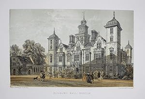 Fine Original Lithotint Illustration of Blickling Hall in Norfolk. By J. D. Harding. Published By...