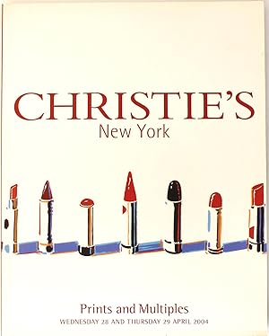 Christie's Prints And Multiples New York 28-29 April 2004