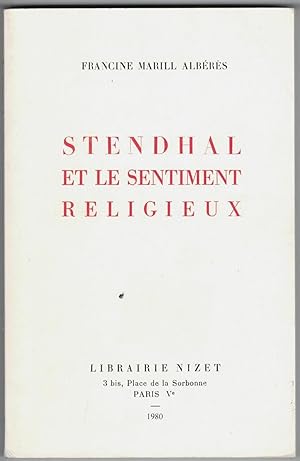 Stendhal et le sentiment religieux.