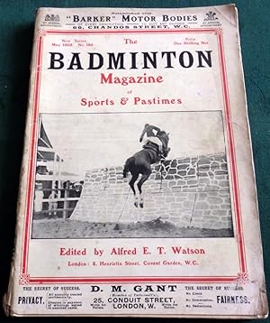 The Badminton Magazine of Sport. Issue No 166 New Series. May 1909.