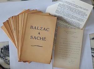 Balzac à Saché.