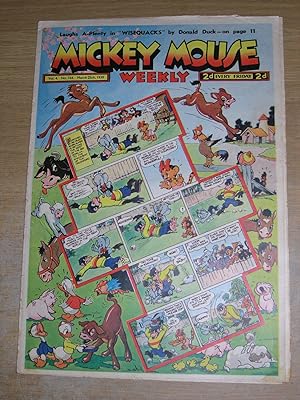 Mickey Mouse Weekly Vol 4 No 164 March 25 1939