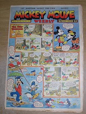 Mickey Mouse Weekly Vol 4 No 172 May 20 1939