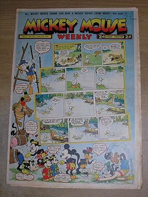 Mickey Mouse Weekly Vol 4 No 174 June 3 1939
