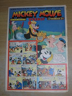 Mickey Mouse Weekly Vol 4 No 184 August 12 1939