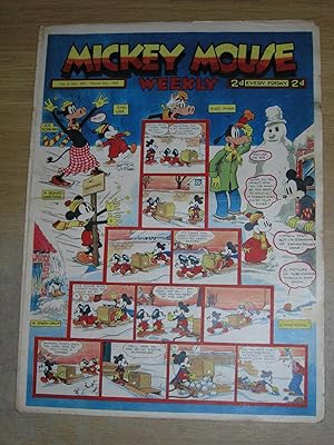 Mickey Mouse Weekly Vol 3 No 109 March 5th 1938