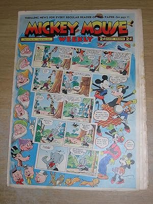 Mickey Mouse Weekly Vol 4 No 161 March 4 1939