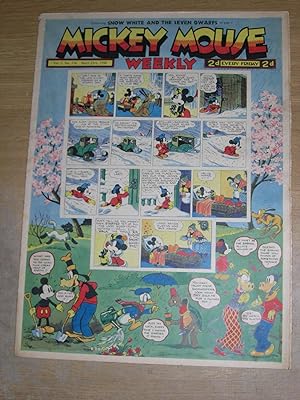Mickey Mouse Weekly Vol 3 No 116 April 23 1938