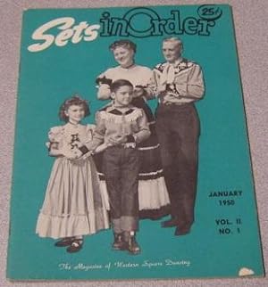 Sets in Order: The Magazine of Square Dancing, Volume 2 #1, January 1950