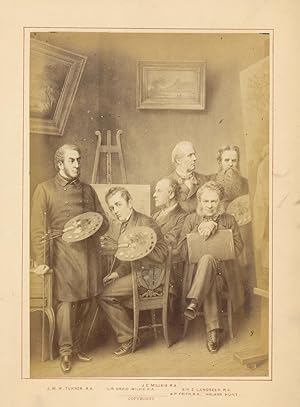 PHOTOGRAPH ALBUM, "English Celebrities of the Nineteenth Century." London, Hughes and Edmonds, 1876
