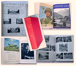 Country Life. Magazine. Vol 97, XCVII, 5th January to 29th June 1945 Nos 2503 to 2528, (all 26 is...