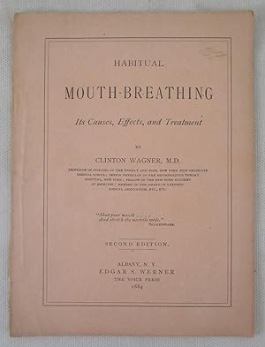 Habitual Mouth-Breathing: Its Causes, Effects, and Treatment
