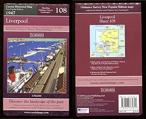 Map of LIVERPOOL 1947 - New Popular Edition Historical Map 108