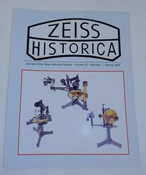 Journal of the Zeiss Historica Society, Volume 30, Number 1, Spring 2009