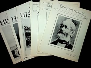 Journal of the Zeiss Historica Society, complete run from Volume 3, No 1 Spring 1981 through Volu...