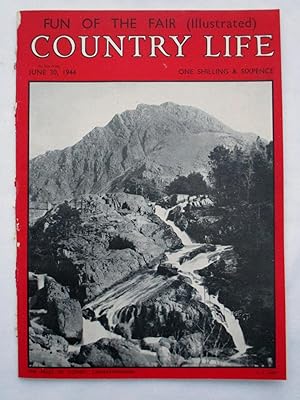 Country Life Magazine. 1944, June 30, Mrs David Wallace & Laura and Davina, Greys Court Oxfordshi...