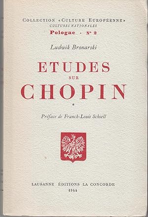 Etudes sur Chopin. Volume 1.