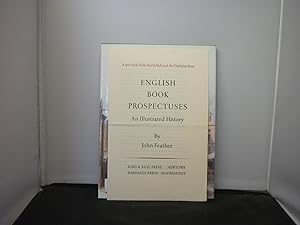 Bird & Bull Press Prospectus - English Book Prospectuses An Illustrated History by John Feather