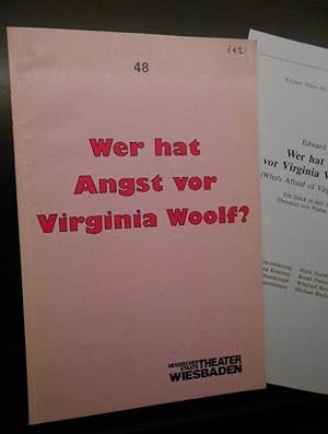 Wer hat Angst vor Virginia Woolf - Buch zur Aufführung am Hessischen Staatstheater Wiesbaden 1988/89