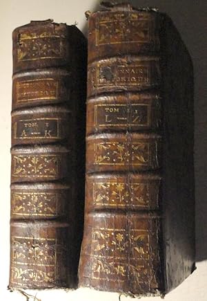 Dictionnaire historique portatif - tome I (A-K) et II (L-Z)