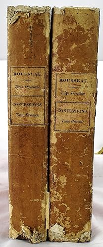 Confessions (Oeuvres de J.J. Rousseau, citoyen de Geneve) (2 tomes)