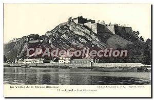 Carte Postale Ancienne Givet Fort Charlemont