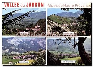 Carte Postale Ancienne Environs de Sisteron la vallée du Jabron Alpes de Haute Provence villages ...