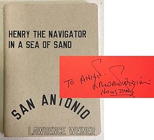 Lawrence Weiner : Henry the Navigator in a Sea of Sand / Enrique el Navegante en un Mar de Arena