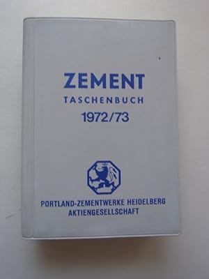 Zement Taschenbuch 1972/73 Verein deutscher Zementwerke
