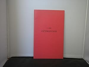 I Am Ozymandias Sonnets and Sources Edited by David Wishart with Introductory Note by Steve Ellis