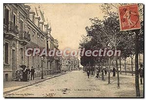 Carte Postale Ancienne St Nazaire Le Boulevard de l'Ocean