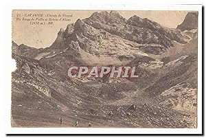 Gavarnie Carte Postale Ancienne Chemin du imene Pic rouge du Pailla et Breche d'Allanz (2430m)