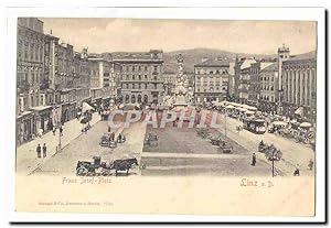 Allemagne Linz Carte Postale Ancienne Franz Josef platz