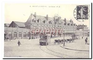 Reproduction Saint Quentin La gare (train tramway)